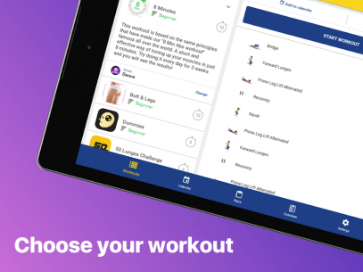 Legs workout – 4 Week Program (PRO) 4.7.0 Apk for Android 5