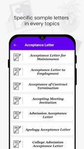 Letter Templates Offline – Letter Writing App Free 1.21 Apk for Android 3