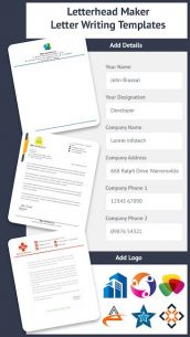 Letterhead Maker – Letter Writing Templates (PRO) 1.3 Apk for Android 1