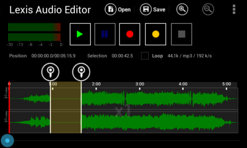 Lexis Audio Editor 1.2.175 Apk for Android 1