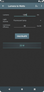 Lighting Calculations 5.3.1 Apk for Android 3
