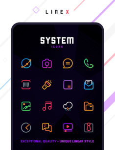 LineX Icon Pack 5.4 Apk for Android 2