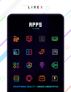 LineX Icon Pack 5.4 Apk for Android 5