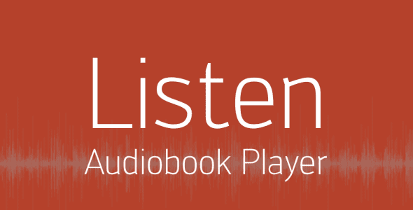 listen audiobook player cover