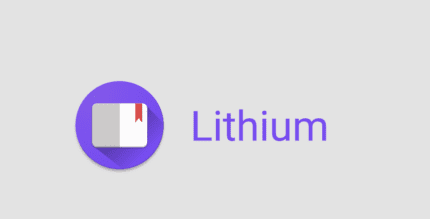 lithium epub reader full cover