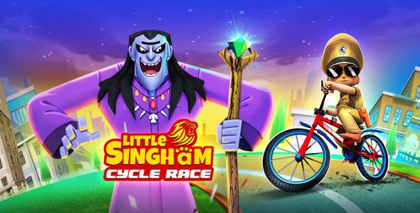 little singham cycle race cover