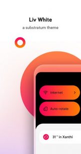 Liv White – Substratum Theme 2.3.3 Apk for Android 1