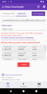 Lj Video Downloader (m3u8,mp4) 1.1.46 Apk for Android 3