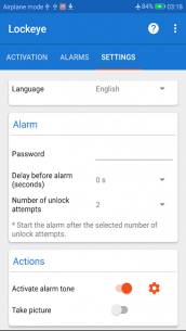 Lockeye : Wrong password alarm & Intruder selfie (PRO) 1.1.1 Apk for Android 3