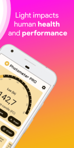 Lux Light Meter Photometer PRO (PREMIUM) 5.8.12.0 Apk for Android 2