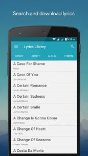 Lyrics Library (PREMIUM) 3.7 Apk for Android 2