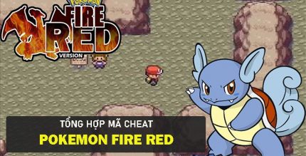Mã cheat Pokemon Fire Red