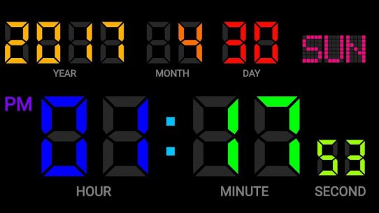 Make original Digital Clock DIGITAL CLOCK MAKER 4.0 Apk for Android 4