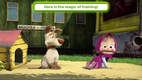 Masha and the Bear: We Come In Peace! 1.1.4 Apk + Mod for Android 1