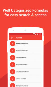 Maths Formulas with Calculator 1.0.33 Apk for Android 4