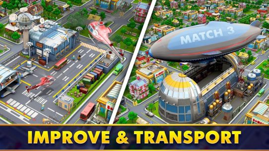Mayor Match building & match-3 1.1.107 Apk + Mod + Data for Android 3