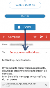 MCBackup – My Contacts Backup 2.1.3 Apk for Android 2