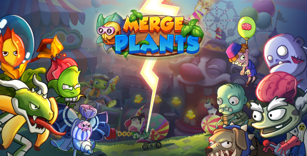 merge plants monster defense cover