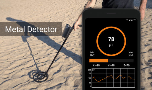 Metal Detector – EMF detector, Body scanner (PREMIUM) 5.8 Apk for Android 1