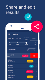 Meteor Speed Test 4G, 5G, WiFi 2.46.1-1 Apk for Android 5