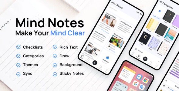 mind notes android cover
