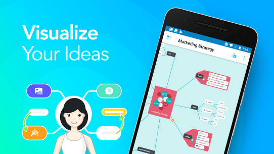 Mind map & note taking tool – MindMeister 5.57.1 Apk for Android 1