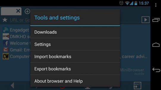 MiniBrowser PRO 3.10 Apk for Android 3