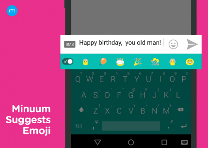 Minuum Keyboard + Smart Emoji 3.5.1 Apk for Android 2
