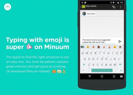 Minuum Keyboard + Smart Emoji 3.5.1 Apk for Android 3