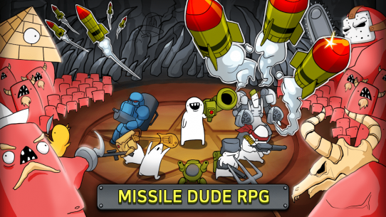 Missile Dude RPG: Offline tap tap hero 96 Apk + Mod for Android 1
