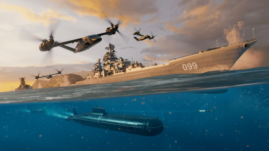Modern Warships: Naval Battles 0.78.2 Apk + Mod + Data for Android 4
