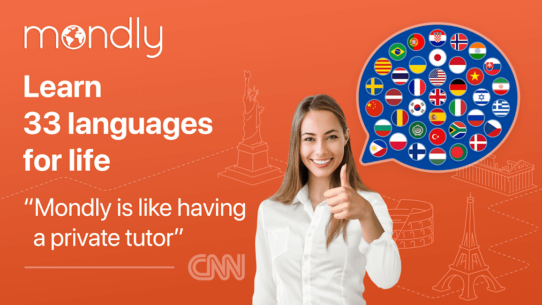 Learn 33 Languages – Mondly (PREMIUM) 9.1.6 Apk for Android 1