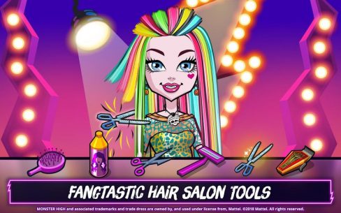 Monster High™ Beauty Shop: Fangtastic Fashion Game 4.1.13 Apk + Mod + Data for Android 4