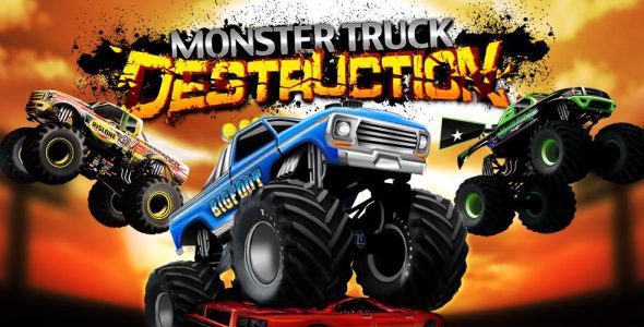 monster truck destruction cover
