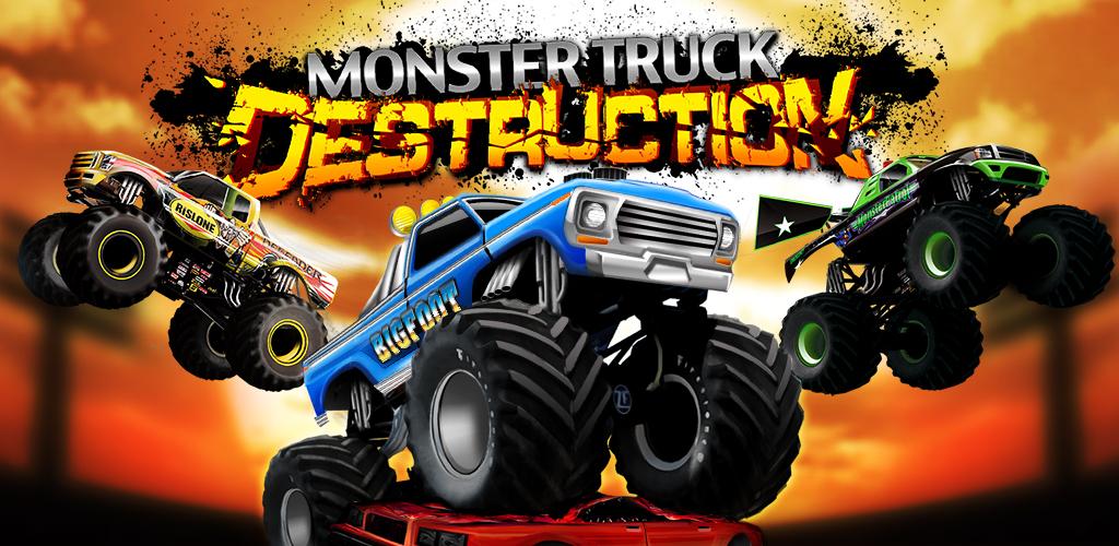 monster truck destruction cover