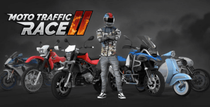 moto traffic race 2 android games cover