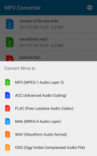 MP3 Converter (music ogg flac wav wma aac) 61.0 Apk for Android 2