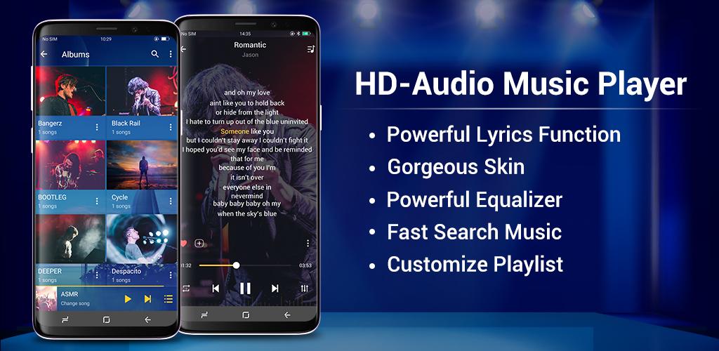 music player android cover