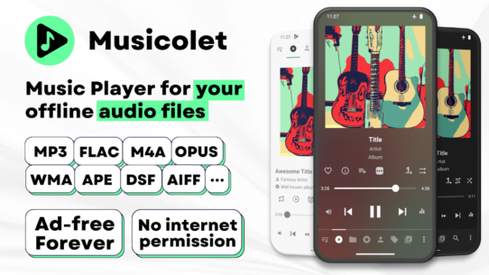 Musicolet Music Player (PRO) 6.7.3 Apk for Android 1