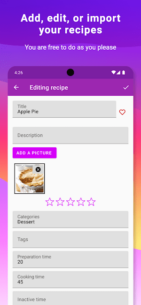 My Recipe Box: My Cookbook (PREMIUM) 7.5.9 Apk for Android 3