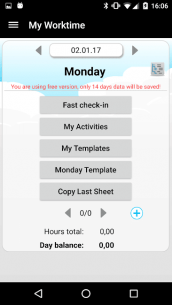 My Worktime – Timesheet (FULL) 1.07 Apk for Android 2