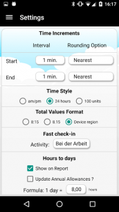 My Worktime – Timesheet (FULL) 1.07 Apk for Android 4