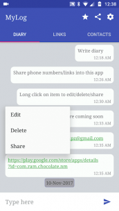 MyLog – Diary + Notes + Pocket 1.2 Apk for Android 2