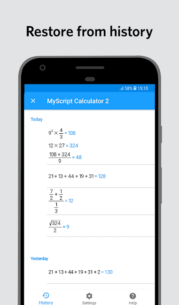 MyScript Calculator 2 2.1.4 Apk for Android 5