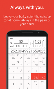 Natural Scientific Calculator (PREMIUM) 6.0.5 Apk + Mod for Android 5