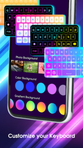 Neon LED Keyboard: RGB & Emoji 3.3.2 Apk for Android 4