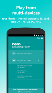Nero Streaming Player Pro | Connect phone to TV 2.4.19 Apk for Android 2