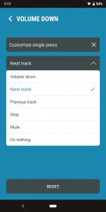 Next Track: Skip tracks with volume buttons 1.25 Apk for Android 2