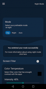 Night Mode:Dark Mode Enabler [No Root] 10 Apk + Mod for Android 1