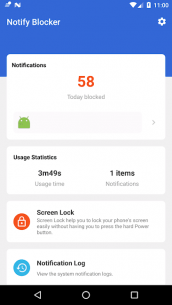 Notification Cleaner & Blocker & Screen Lock 2.3.1 Apk for Android 1